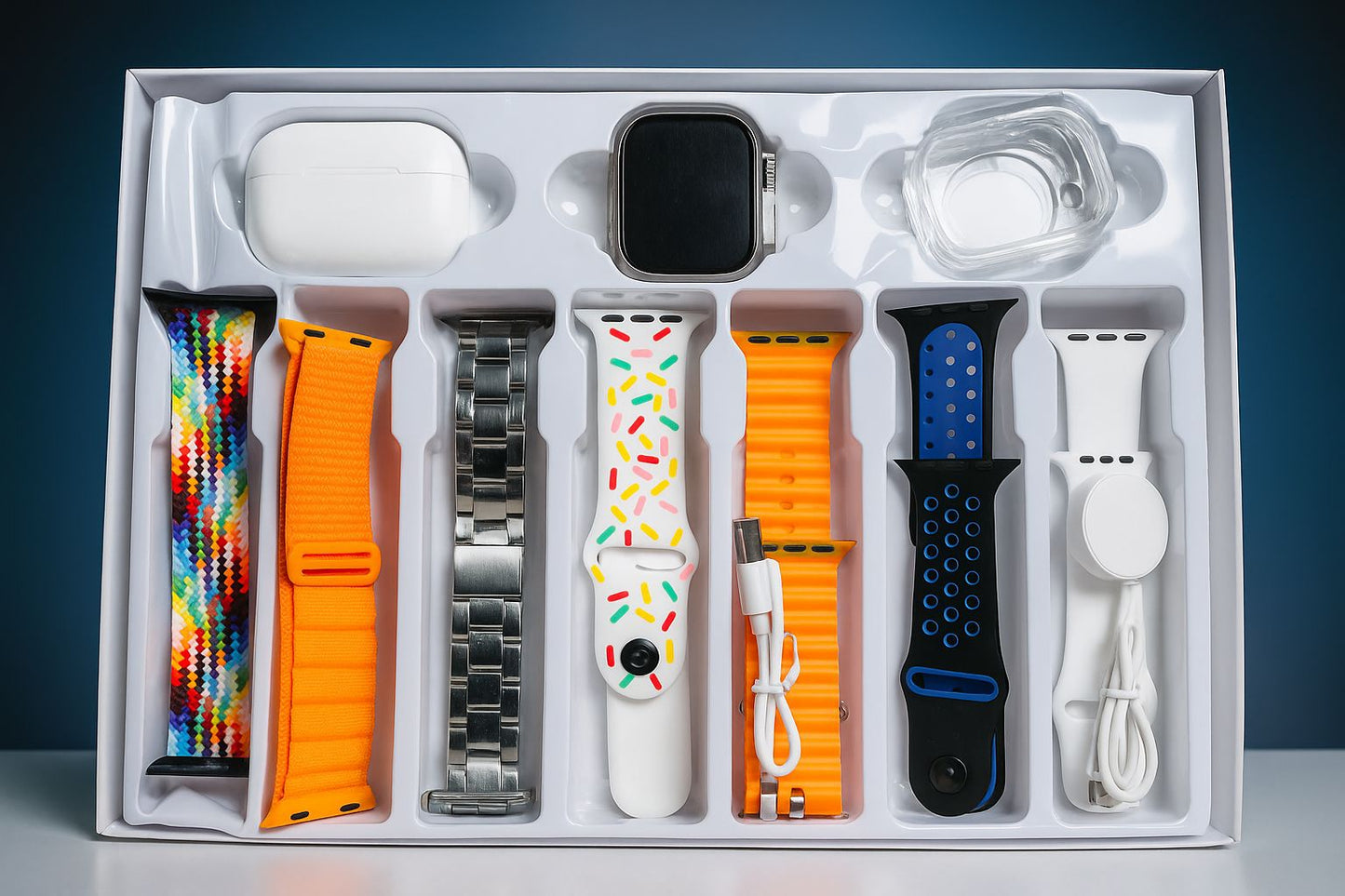 Q40 7 in 1 Watch with AirPods